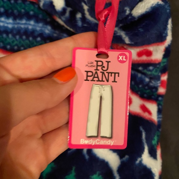 ☮️ Body Candy XL PJ Fleece Pants - NWT - Picture 2 of 3